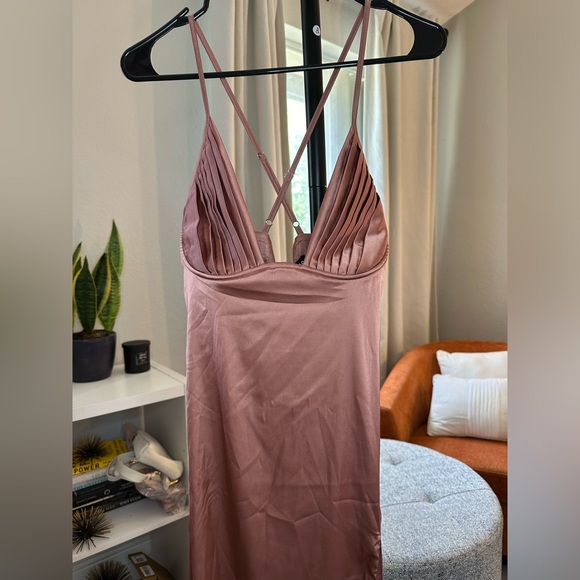 Babyboo CECE MIDI DRESS - ROSE PINK Size Small - Picture 4 of 4